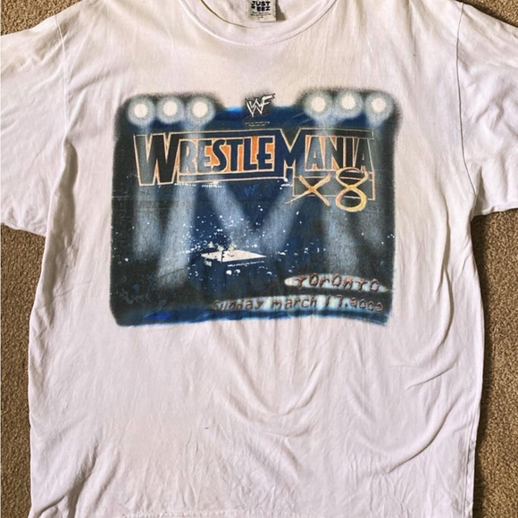 Vintage WWF 2002 Toronto (rare wrestling shirt) Tee Shirt - Picture 5 of 5